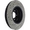 Centric Parts Sport Cross Drilled Brake Rotor, 128.34071L 128.34071L - alternate 5